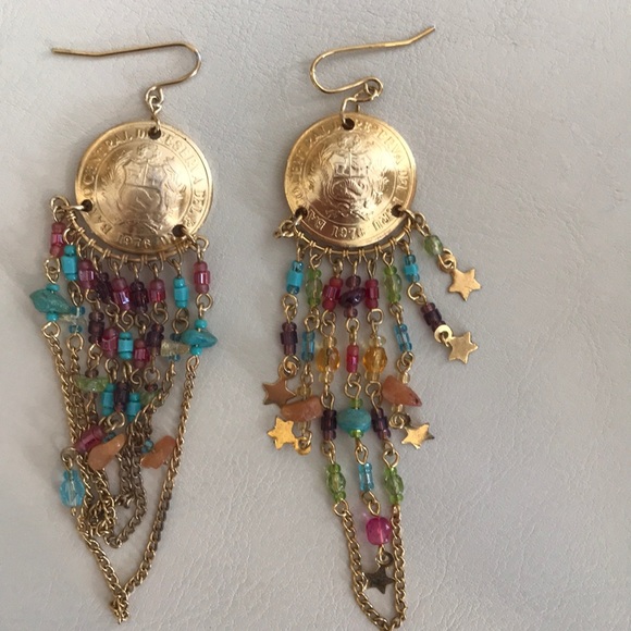 HANDMADE NECKLACE + EARRING SET - Picture 4 of 4